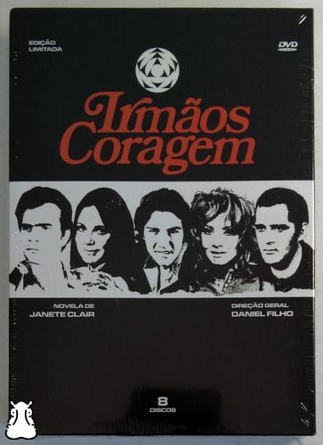 Dvd Novela - Irmãos Coragem 2011 - 8 Dvds 1970 Novo Lacrado - Sua