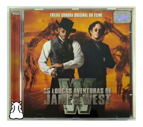 Cd Trilha Do Filme As Loucas Aventuras De James West - Hm - Sua