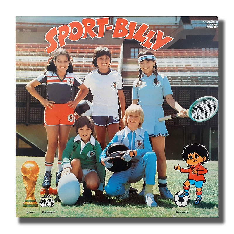 Billy R Sports LP Sport-Billy - Ya Esta Aqui - Vinil 1982 Importado - Hm - Sua loja de ...