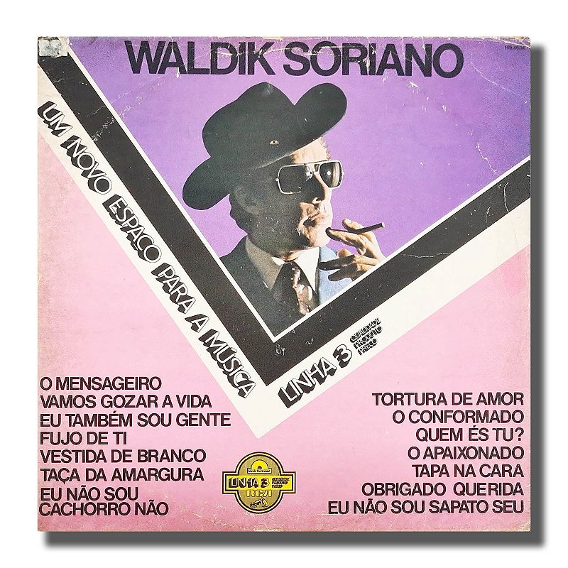 LP Waldik Soriano - Disco de Ouro Disco de Vinil 1978 - Hm - Sua