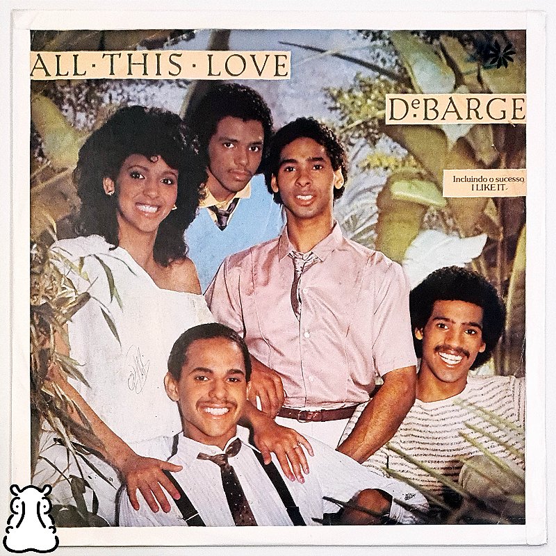 LP DeBarge - All This Love - Disco de Vinil 1982 Leia - Hm - Sua