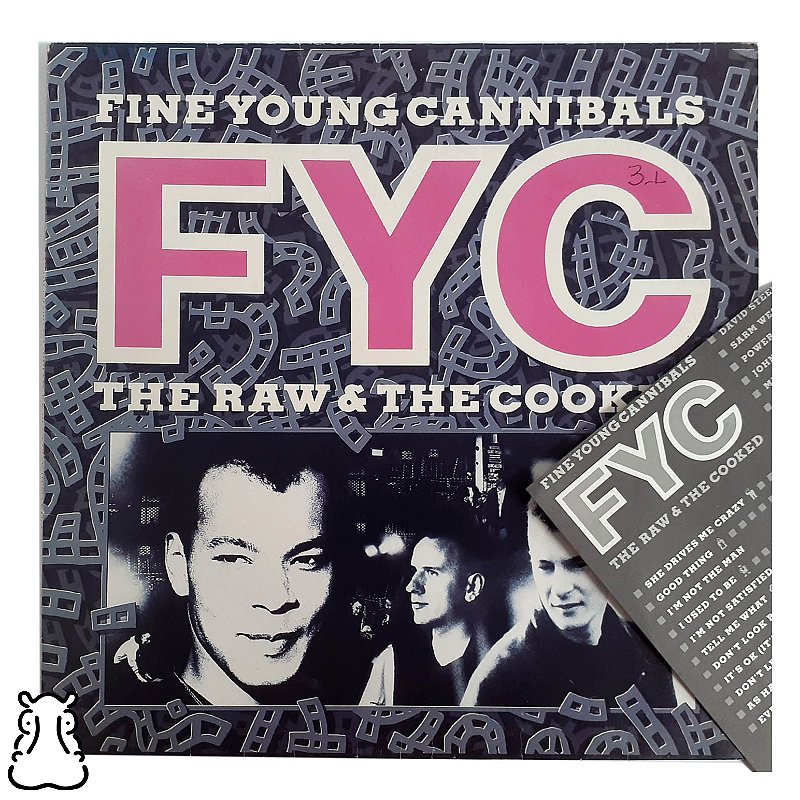 LP FYC - Fine Young Cannibals - Raw The Cooked Vinil - Hm - Sua