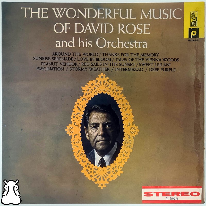 LP David Rose - The Wonderful Music Disco de Vinil 1963 - Hm - Sua loja ...