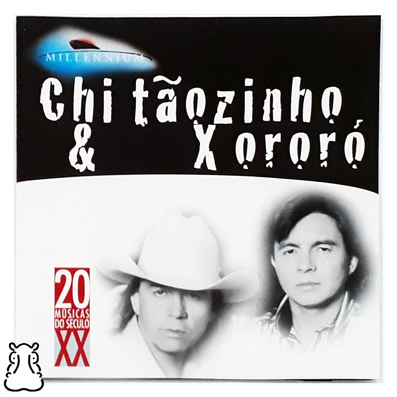 CD Chitãozinho & Xororó - Millennium 20 Músicas XX Leia - Hm - Sua