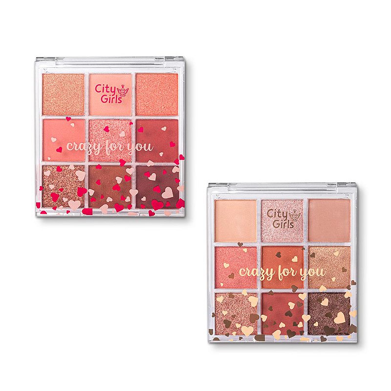 Paleta de Sombras Crazy For You Sp Colors - Loja City Girls