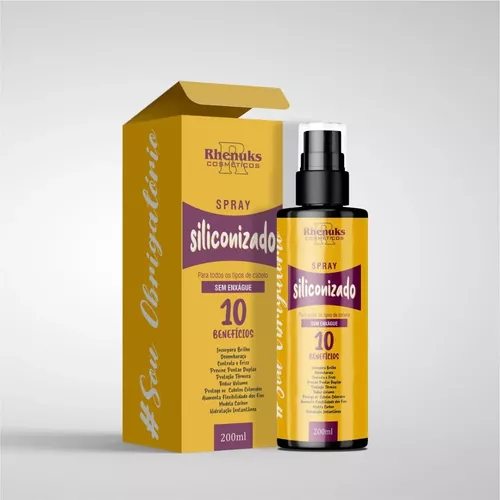 Siliconizado Sem Enxágue 10 Benefícios Rhenuks