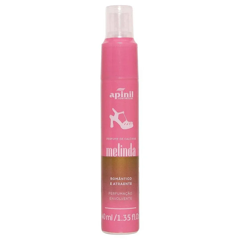 Perfume de Calcinha para Higiene Íntima Feminina Melinda 40ml Apinil