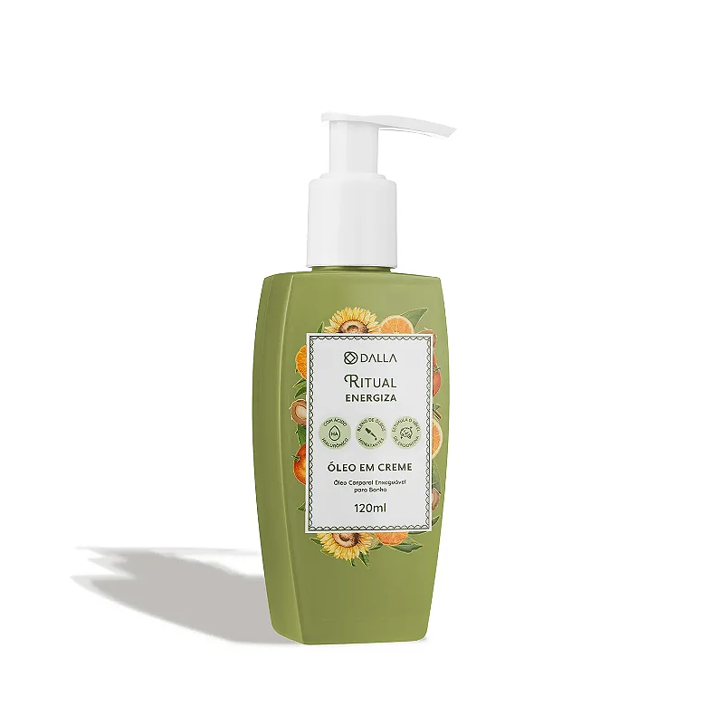 Óleo Corporal Em Creme Ritual Energiza Dalla