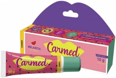 Carmed Hidratante Labial Efeito Gloss e Incolor Melancia 10g