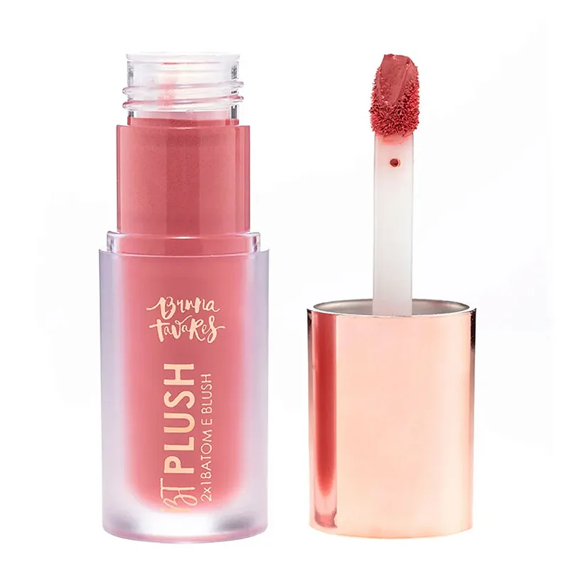 Bt Plush 2x1 Batom e Blush Bruna Tavares
