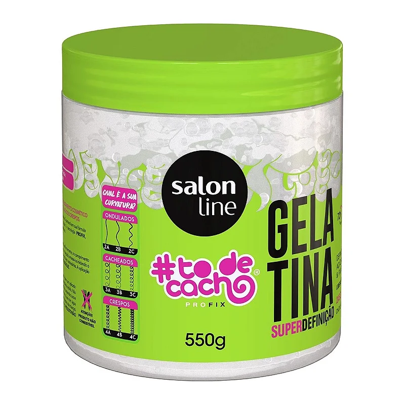 Salon Line Gelatina #todecacho Super Definição Com 550g