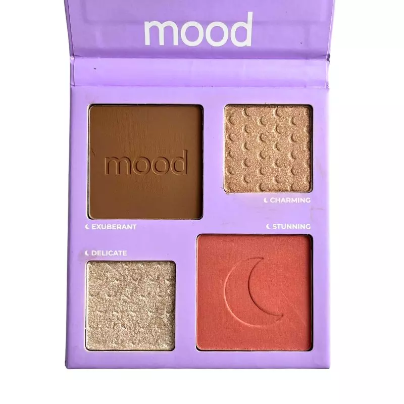 Paleta Ruby Rose Mood Blush/Iluminador/Contorno