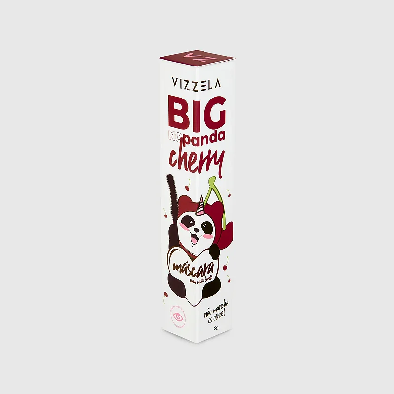 Máscara para Cílios Big No Panda Cherry Bordô