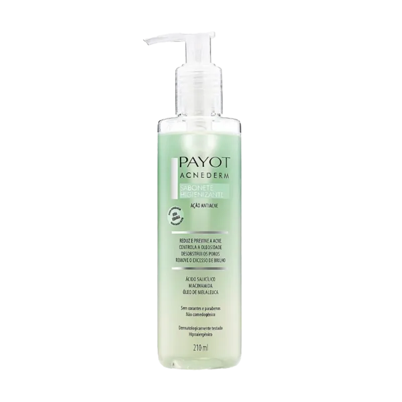 Payot Acnederm Higienizante Sabonete Líquido Facial 210ml
