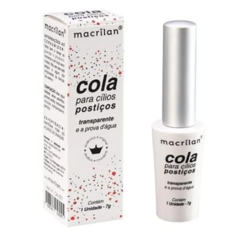 Macrilan Transparente - Cola para Cílios 7g