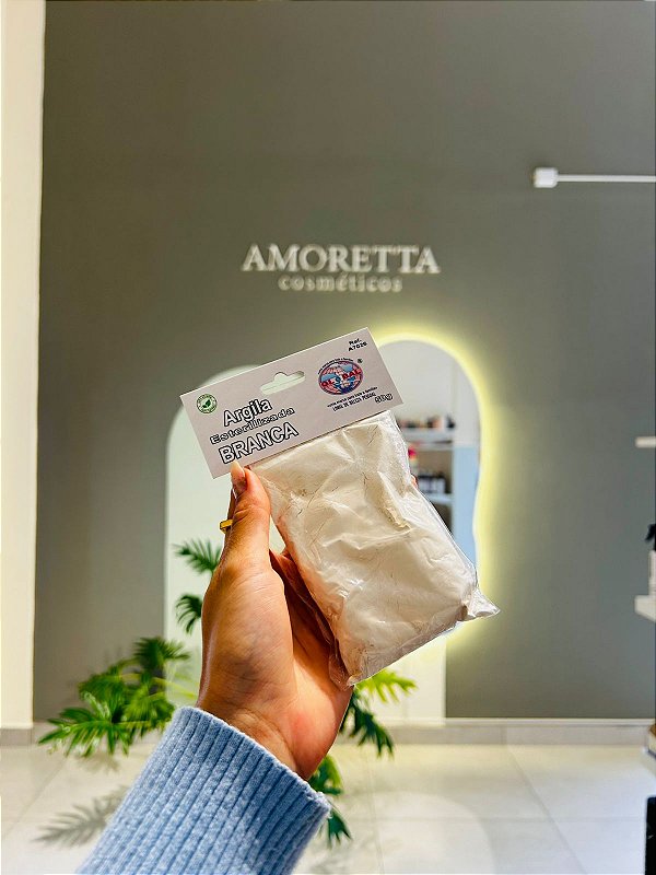 Argila Branca Pronta Sache 50g Global