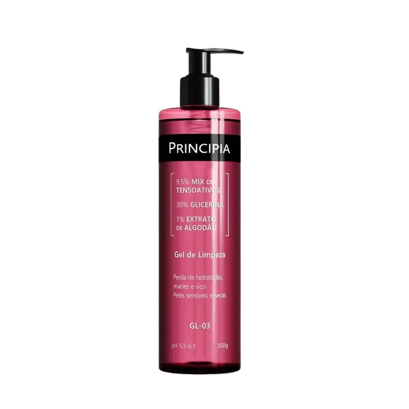 Gel De Limpeza Principia Peles Sensiveis E Secas Gl-03 350ml
