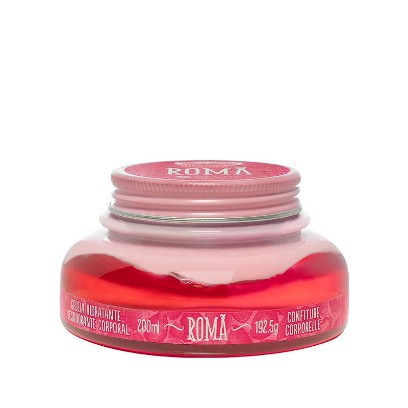 Geleia Hidratante Desodorante Corporal Romã 200ml