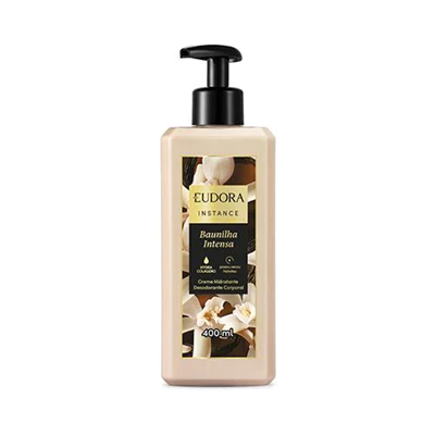 Creme Hidratante Desodorante Corporal Instance Baunilha Intensa 400ml