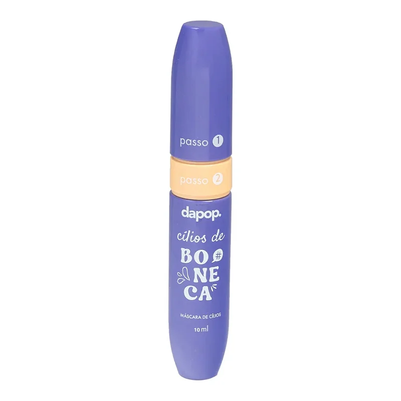 Máscara de Cílios 2 em 1 Cílios de Boneca DaPop 10 ml