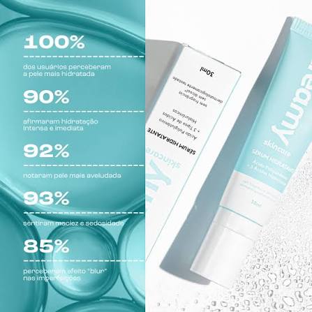 Sérum Hidratante Facial Creamy 30ml