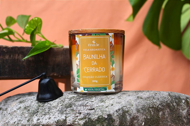 Vela Aromática - Baunilha do Cerrado 180g