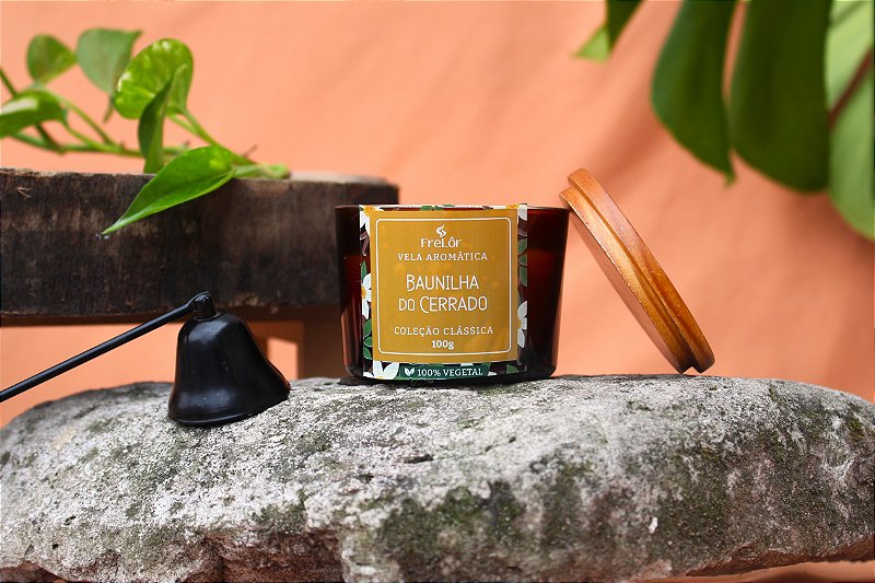 Vela Aromática - Baunilha do Cerrado 100g