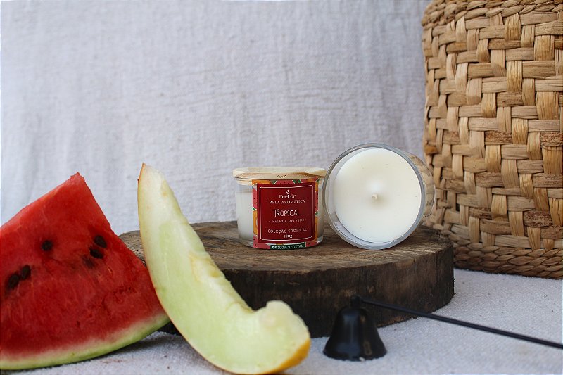 Vela Aromática - Tropical (Melancia e Melão) 100g