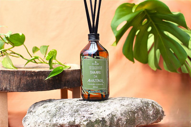 Difusor de Ambientes com Varetas - Bambu Amazônia 250 ml