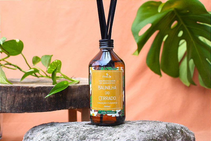 Difusor de Ambientes com Varetas - Baunilha do Cerrado 250 ml