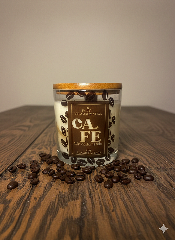 Vela aromática café 180g
