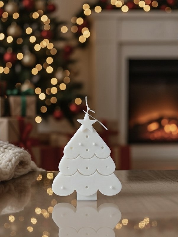 Vela aromática decorativa árvore de Natal