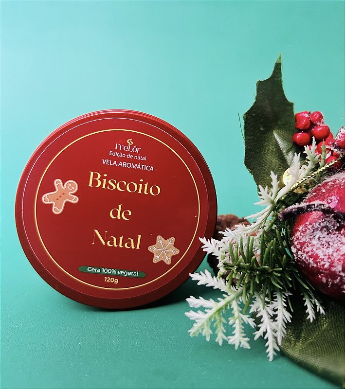 Vela aromática - Biscoito de Natal 120g