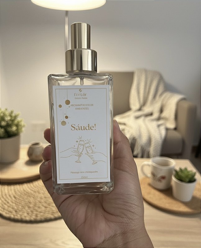 Aromatizador de ambiente Pessego com champanhe ( Saúde) 250ml