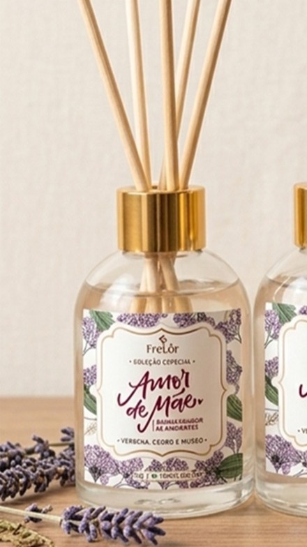 Difusor de Ambientes com Varetas - Verbena, cedro & Musgo