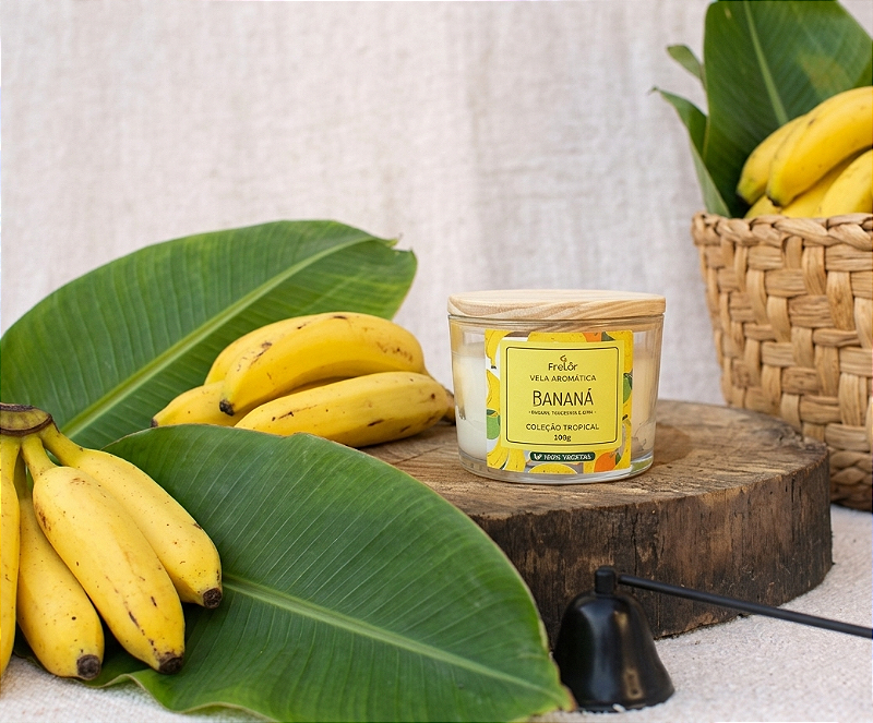 Vela Aromática - Bananá 100g