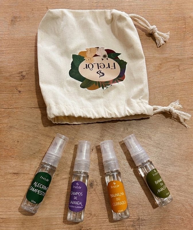 Kit mini home spray - Coleção clássica 4 aromas