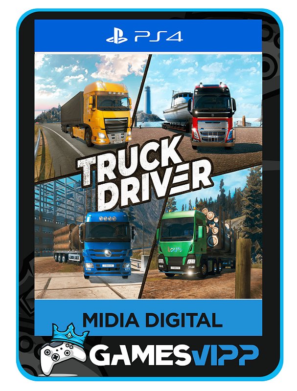 Truck driver - Ps4 Midia digital - GamesVipp - Jogos PS4 e PS5 em Midia ...