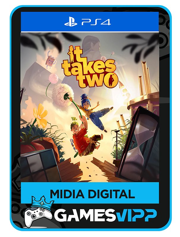 It Takes Two - Ps4 Mídia digital - GamesVipp - Jogos PS4 e PS5 em