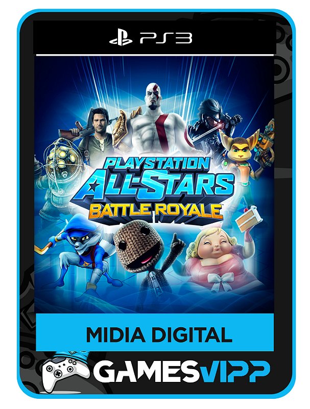 PlayStation All-Stars Battle Royale PS3 Midia digital - GamesVipp