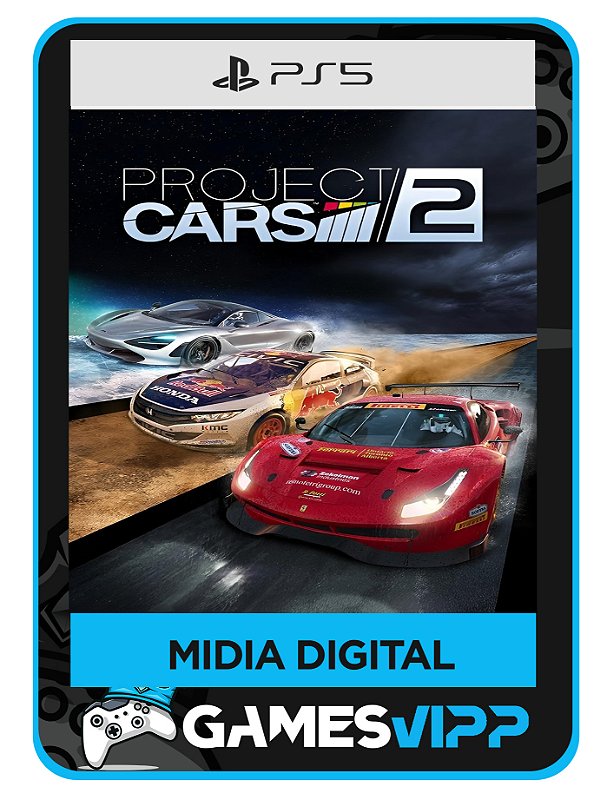 Project cars Ps5 Midia digital