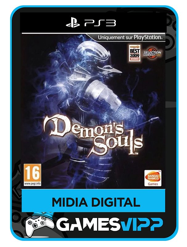 Demon's Souls PS3 Mídia Digital - GamesVipp - Jogos PS4 e PS5 em