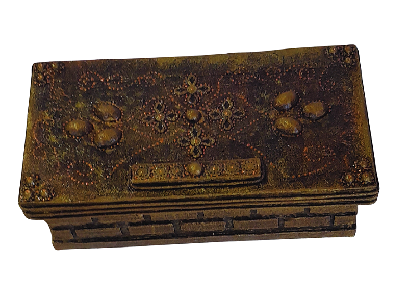 Caixa baú tijolinho