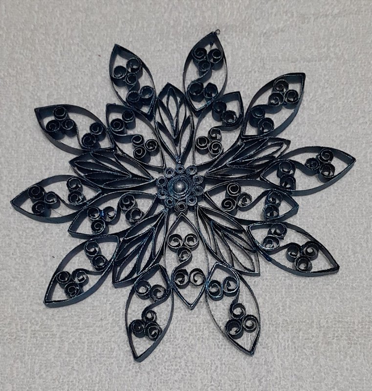 Pendente Mandala Azul