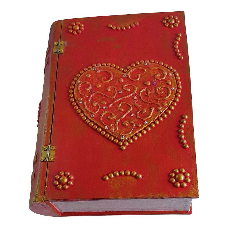 Caixa Livro Coração
