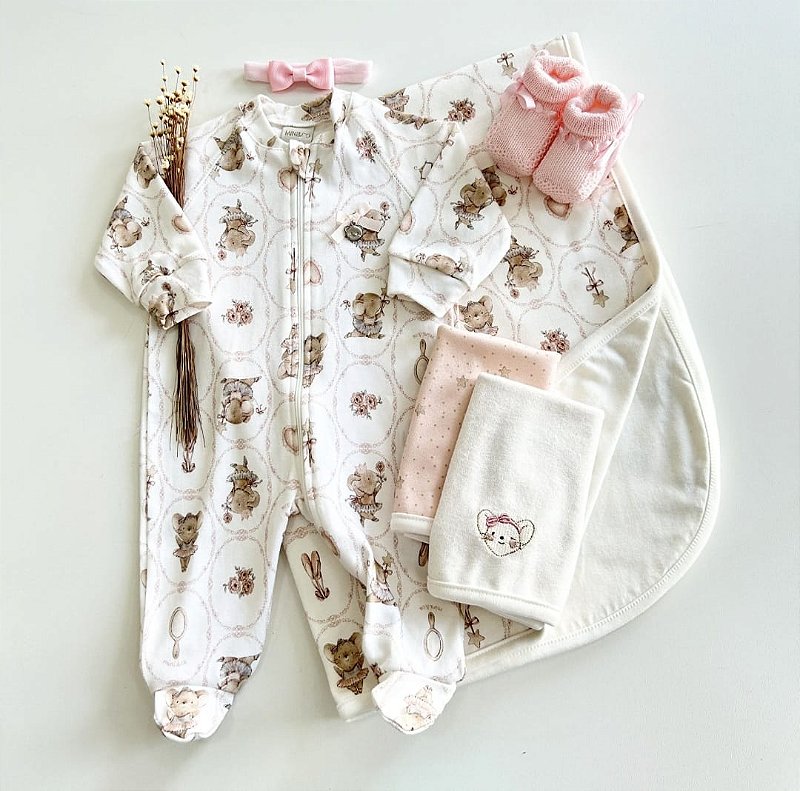 Macacão Longo Ratinhas Bailarinas