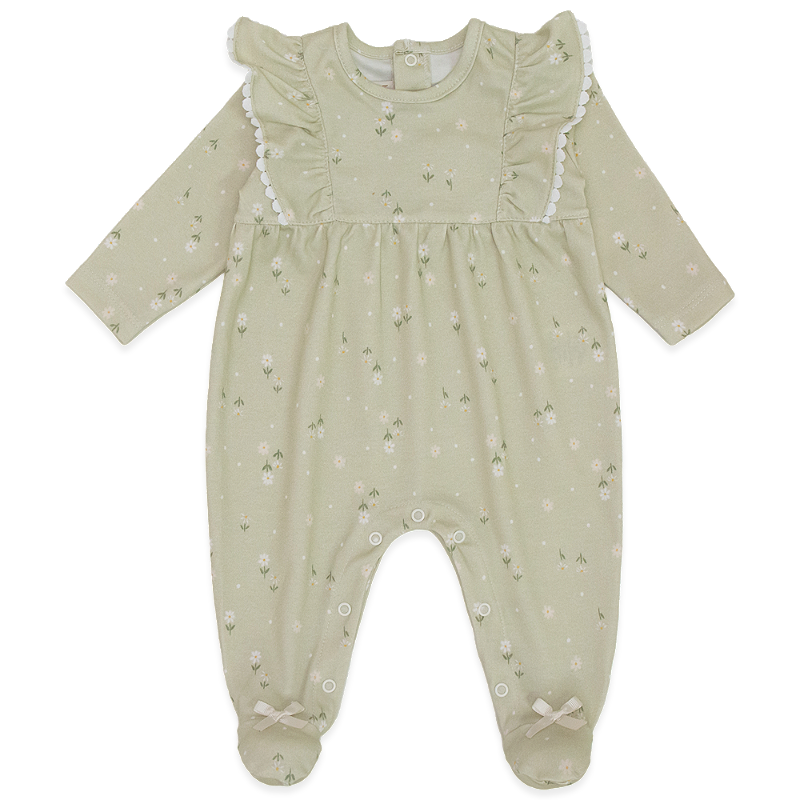 Macacão longo Margaridas