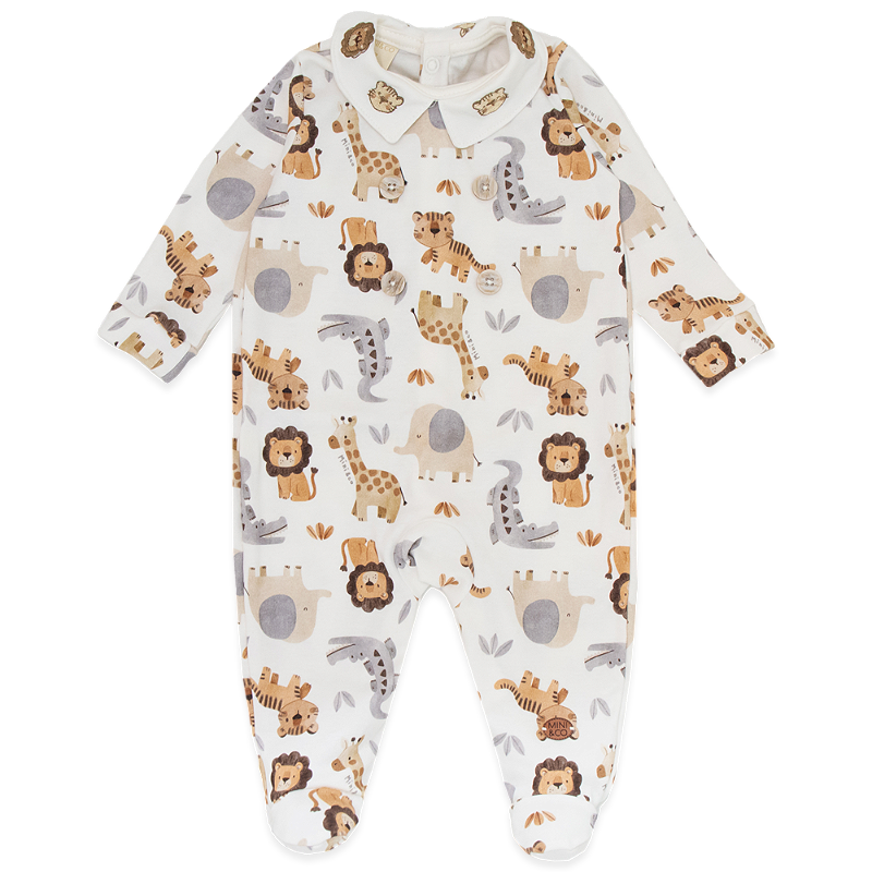 Macacão longo Roar Bordado