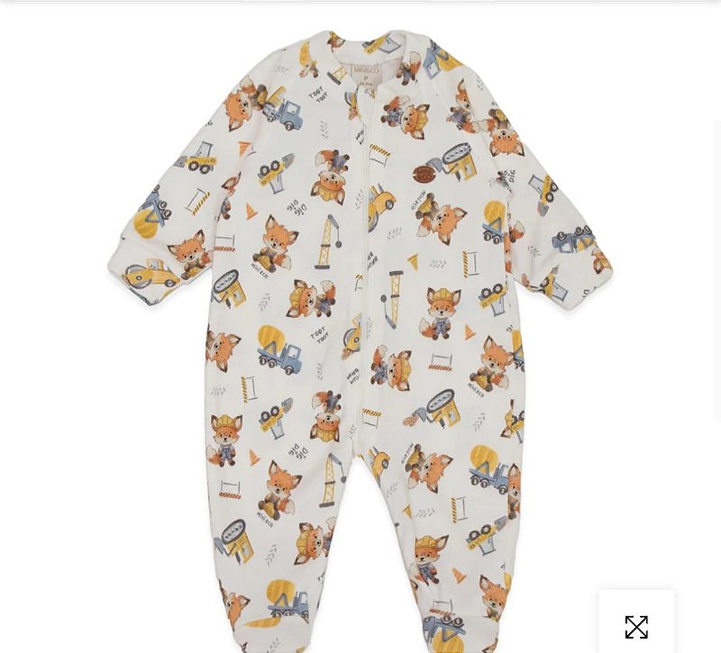 Macacão longo Rapozinha