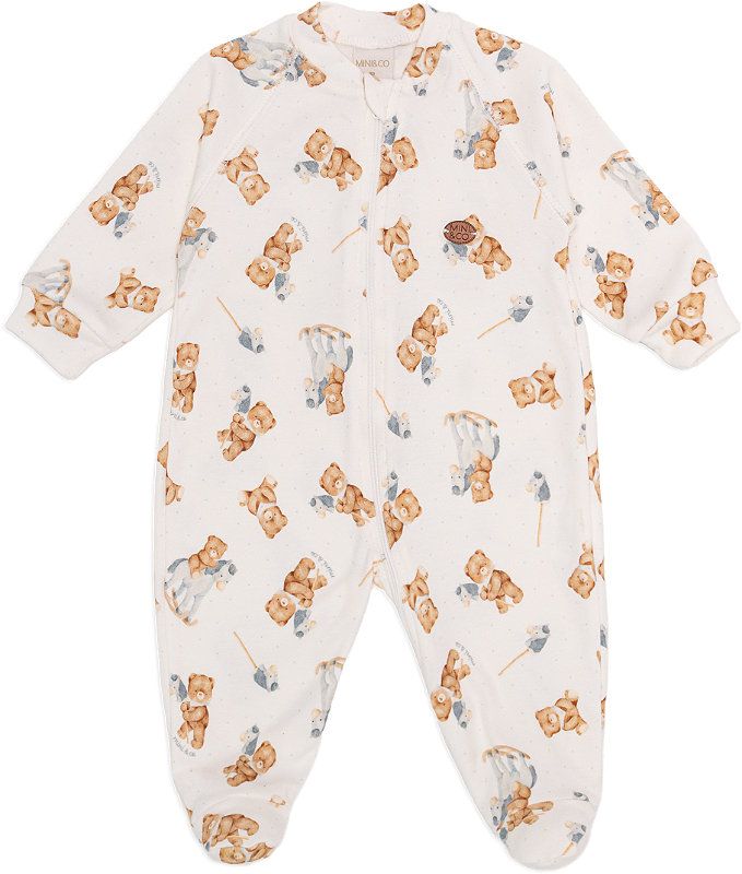 Macacão longo URSINHOS E CAVALINHOS